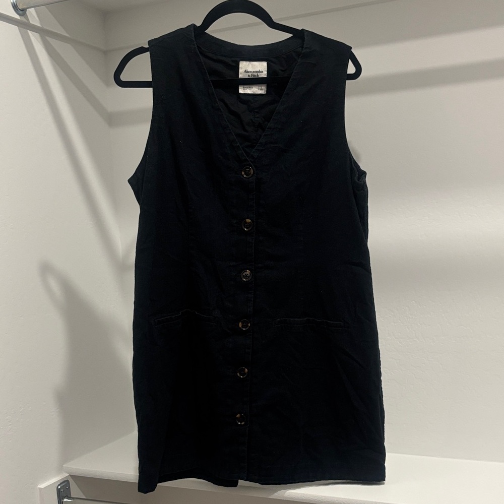 Abercrombie & Fitch Black Mini Dress